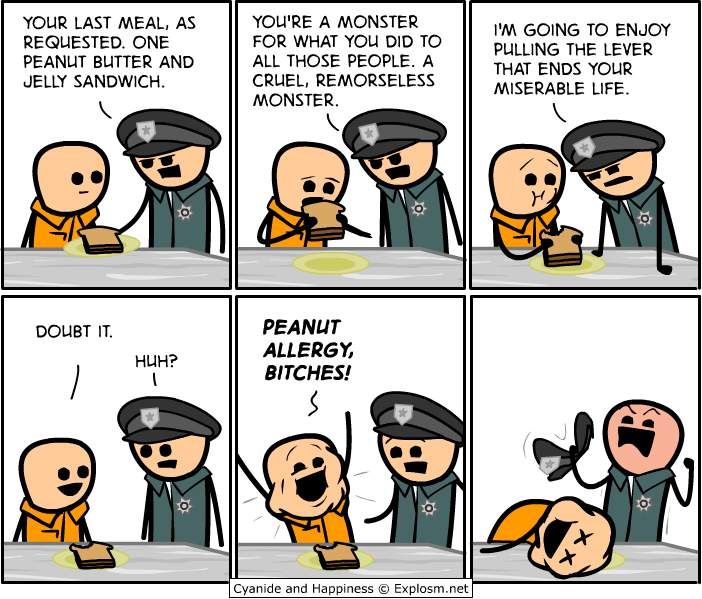 Last Meal Cyanide and Happiness